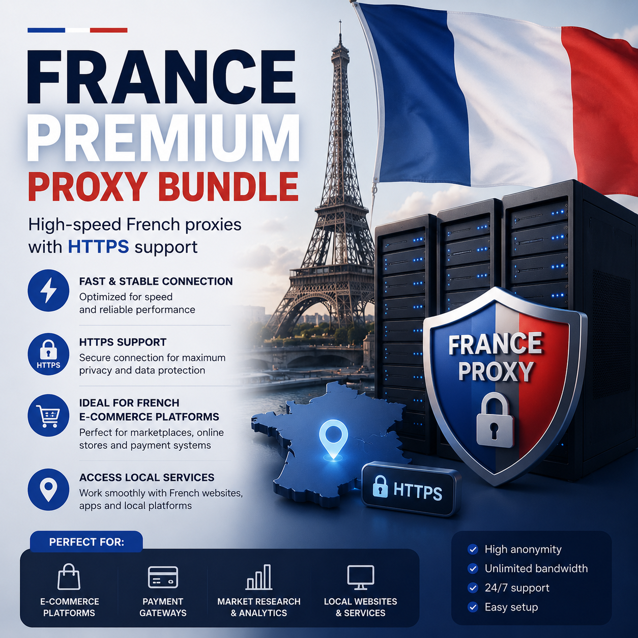 France Premium Proxy Bundle