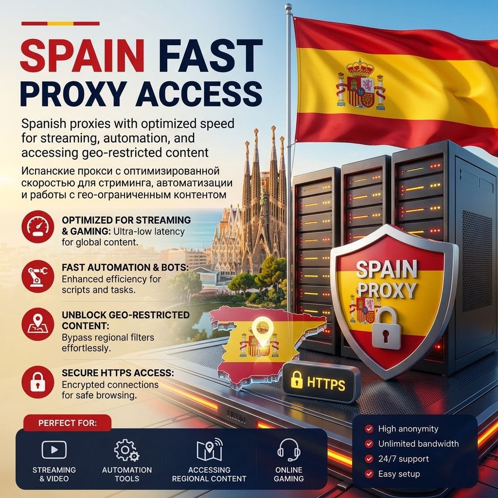 Spain Fast Proxy Access